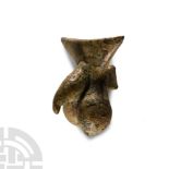 Roman Bronze Phallic Amulet