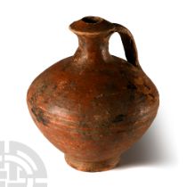 Roman Terracotta Wine Flagon