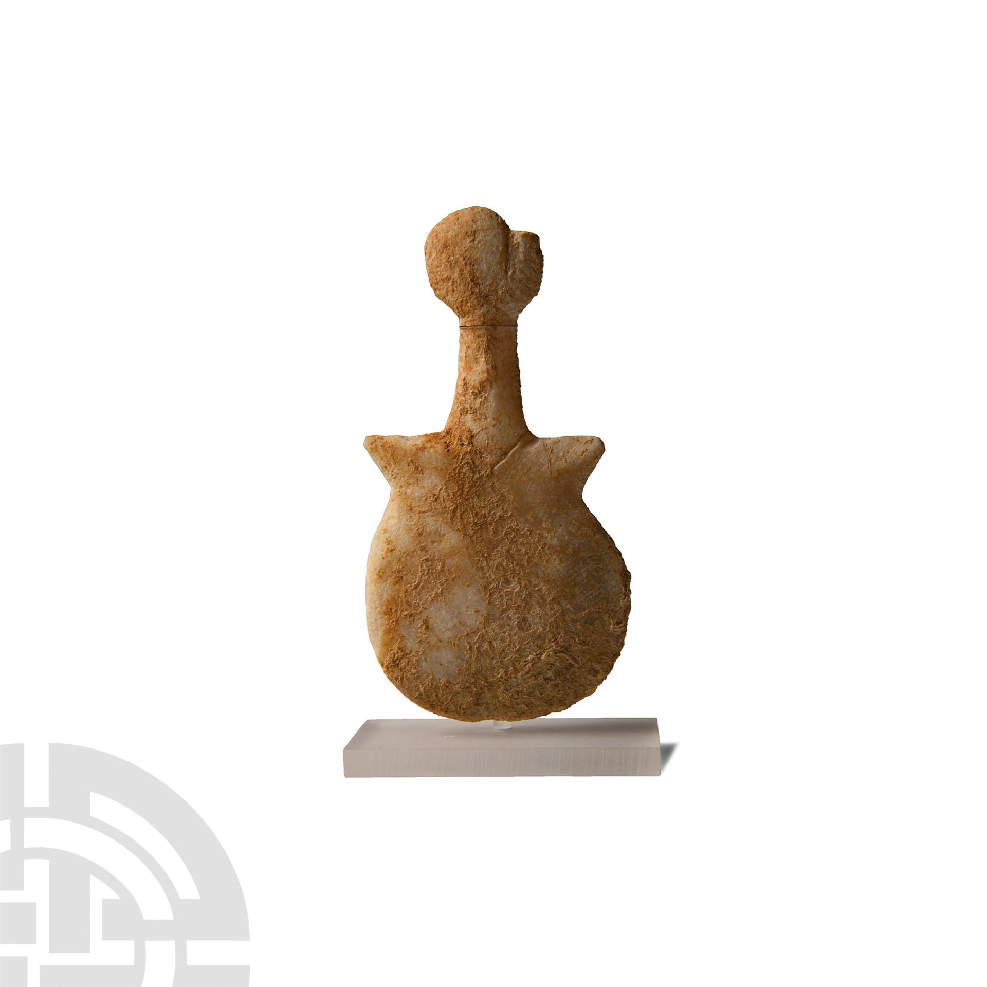 Anatolian Violin Type Marble Idol