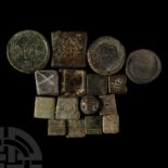 Byzantine Bronze Weight Collection