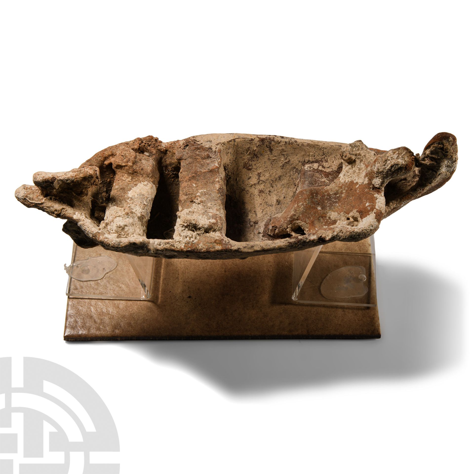 Archaic Greek Ceramic Model Boat - Image 3 of 3