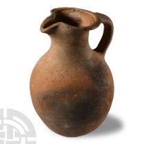 Roman Redware Jug with Trefoil Mouth