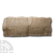 Commonwealth Vellum Document