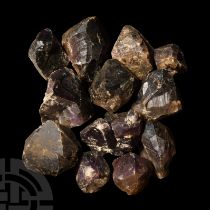 Natural History - Large Amethyst Crystal Chunk Group [12].