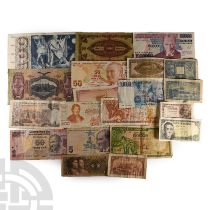 Banknotes - Group of Mixed Banknotes [20]