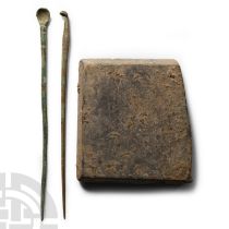Roman Medical Implements and Schist Pallet