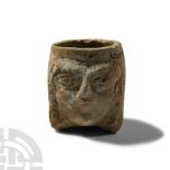 Early Parthian Faience Face Cup