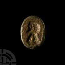 Roman 'British' Ring Gemstone with Portrait