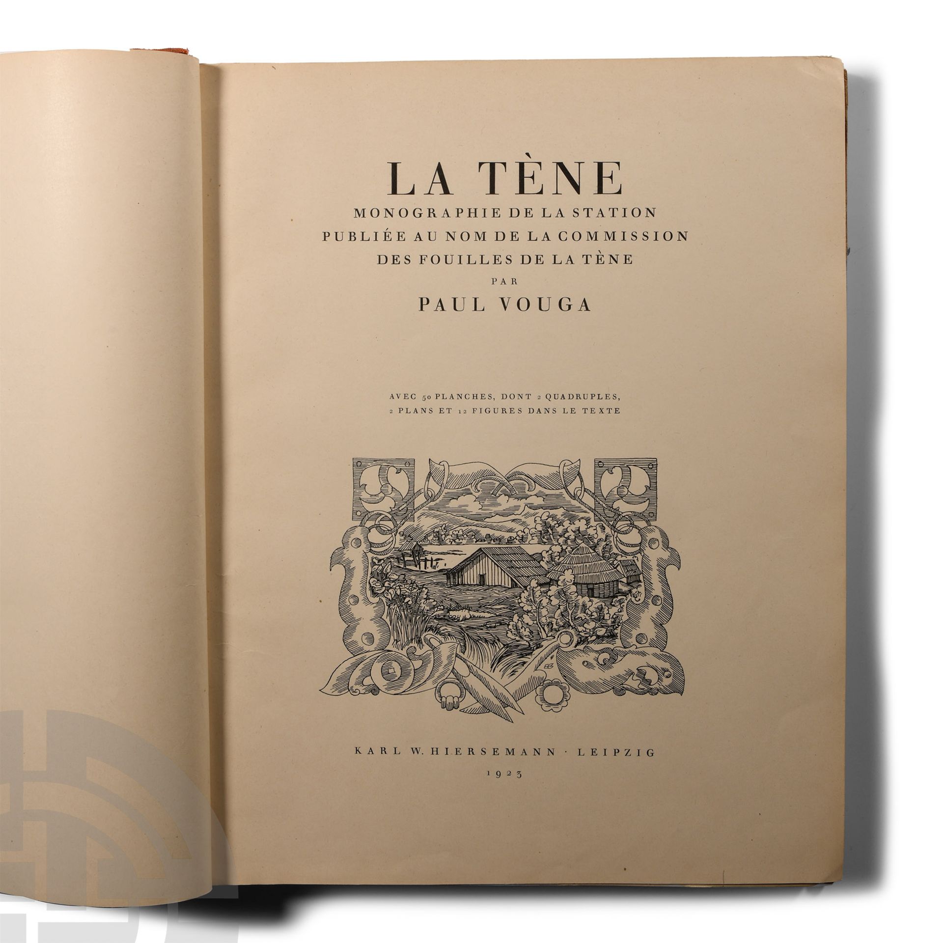 Archaeological Books - Vouga - La Tene Monographie