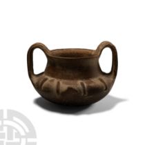 Etruscan Brownware Impasto Vase