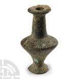 Sassanian Bronze Kohl Pot