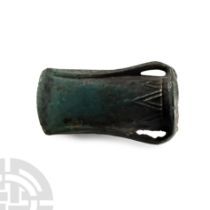 Bronze Age Double Looped and Socketted Axehead