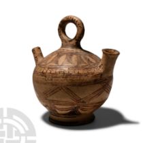 Cypriot Bichrome Ware Askos