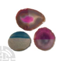 Natural History - Grade A Cut and Polished Agate Slice Collection [3].