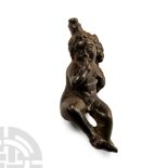 Roman Bronze Harpokrates-Eros Statuette
