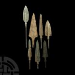 Luristan Bronze Arrowhead Group