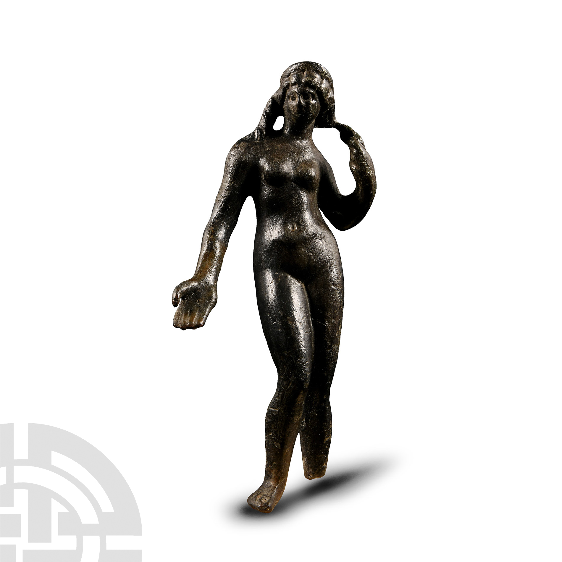 Romano-British Bronze Statuette of Venus - Image 2 of 3