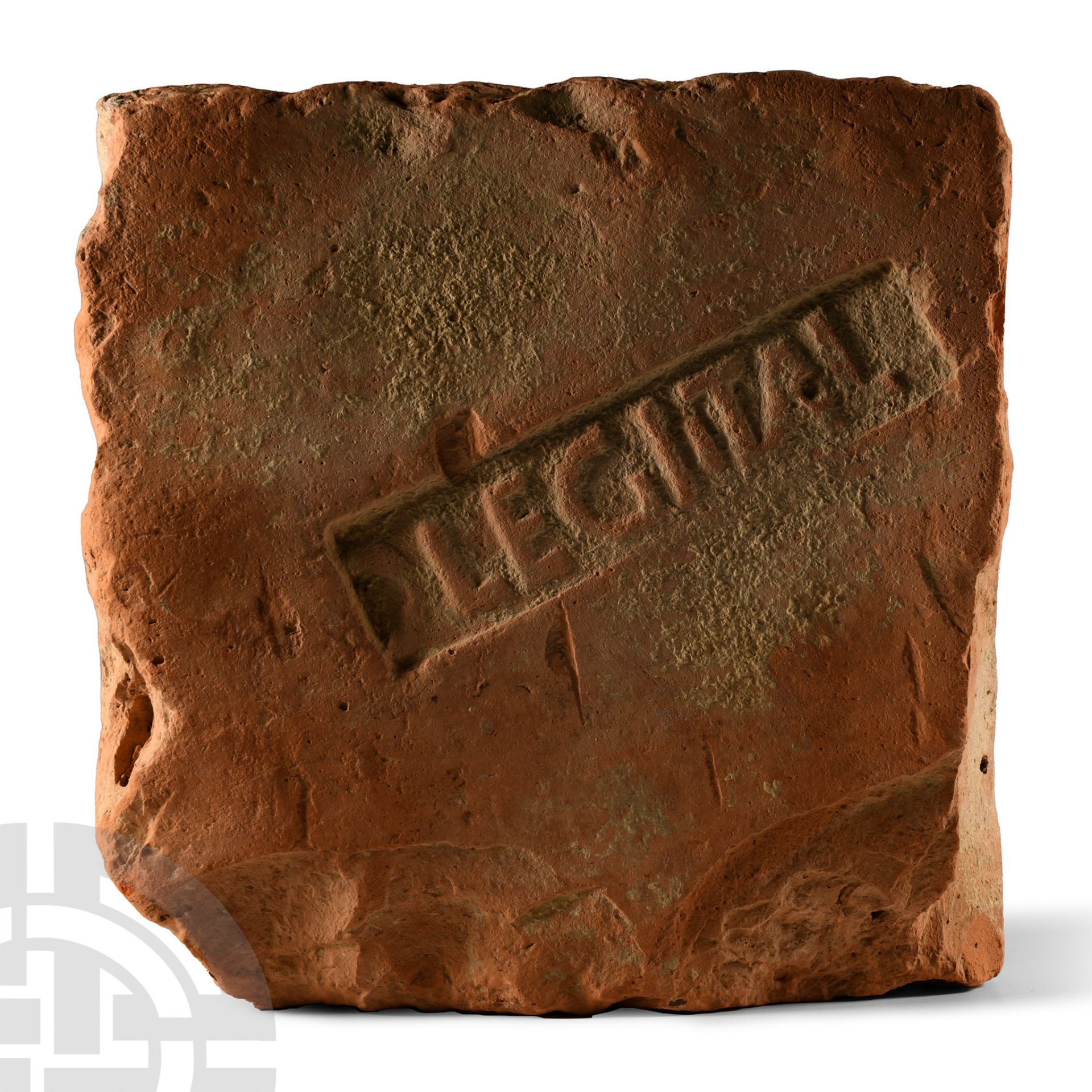 Roman Terracotta LEG I ITAL Legionary Stamped Tile