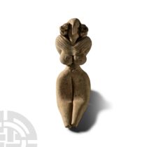 Indus Valley Seated Terracotta Fertility Figure