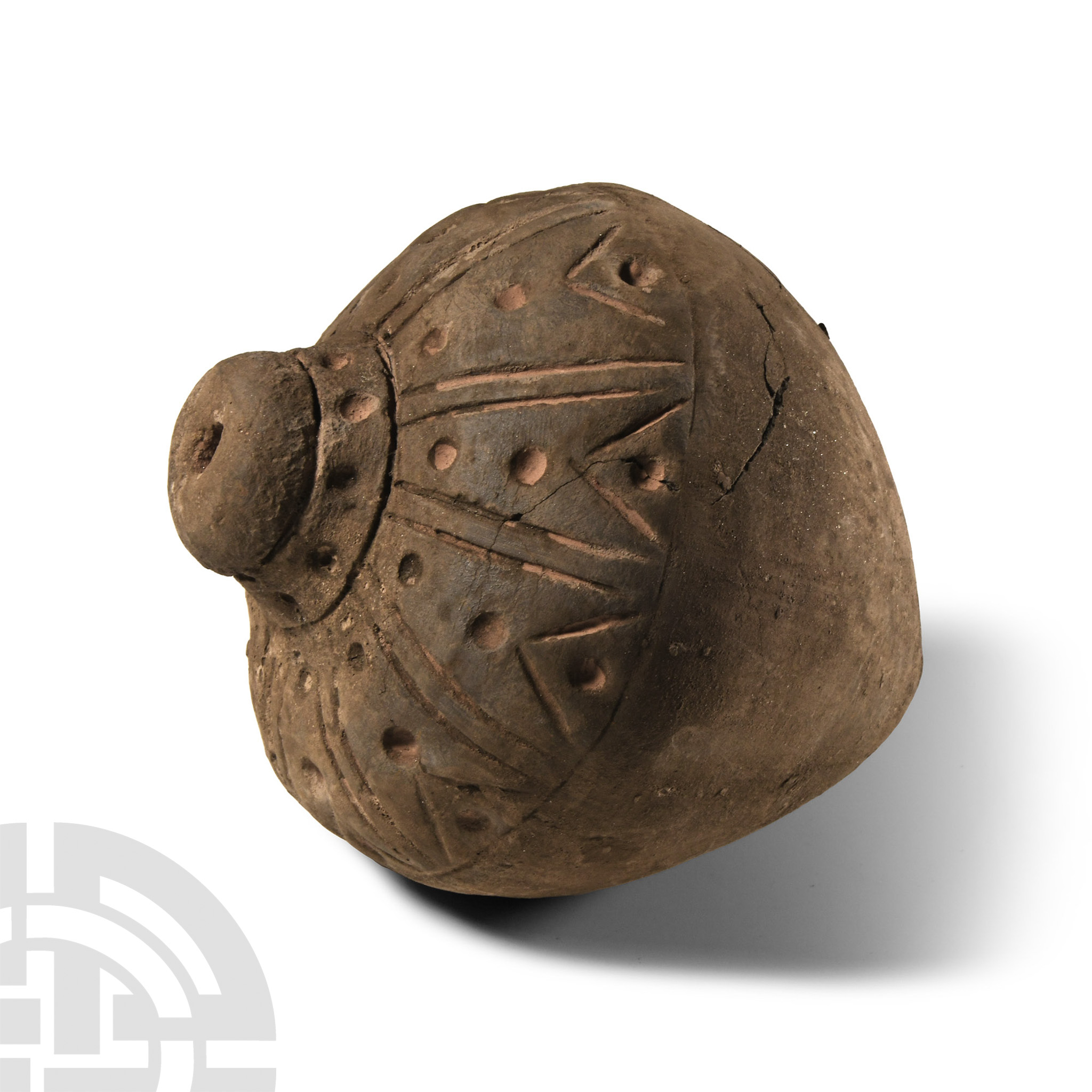 Byzantine 'Greek Fire' Ceramic Fire Bomb or Hand Grenade