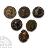 Ancient Roman Imperial Coins - Mixed AE Antoninianus Group [6]