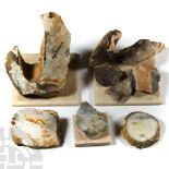 Stone Age British Knapped Flint Tool Group