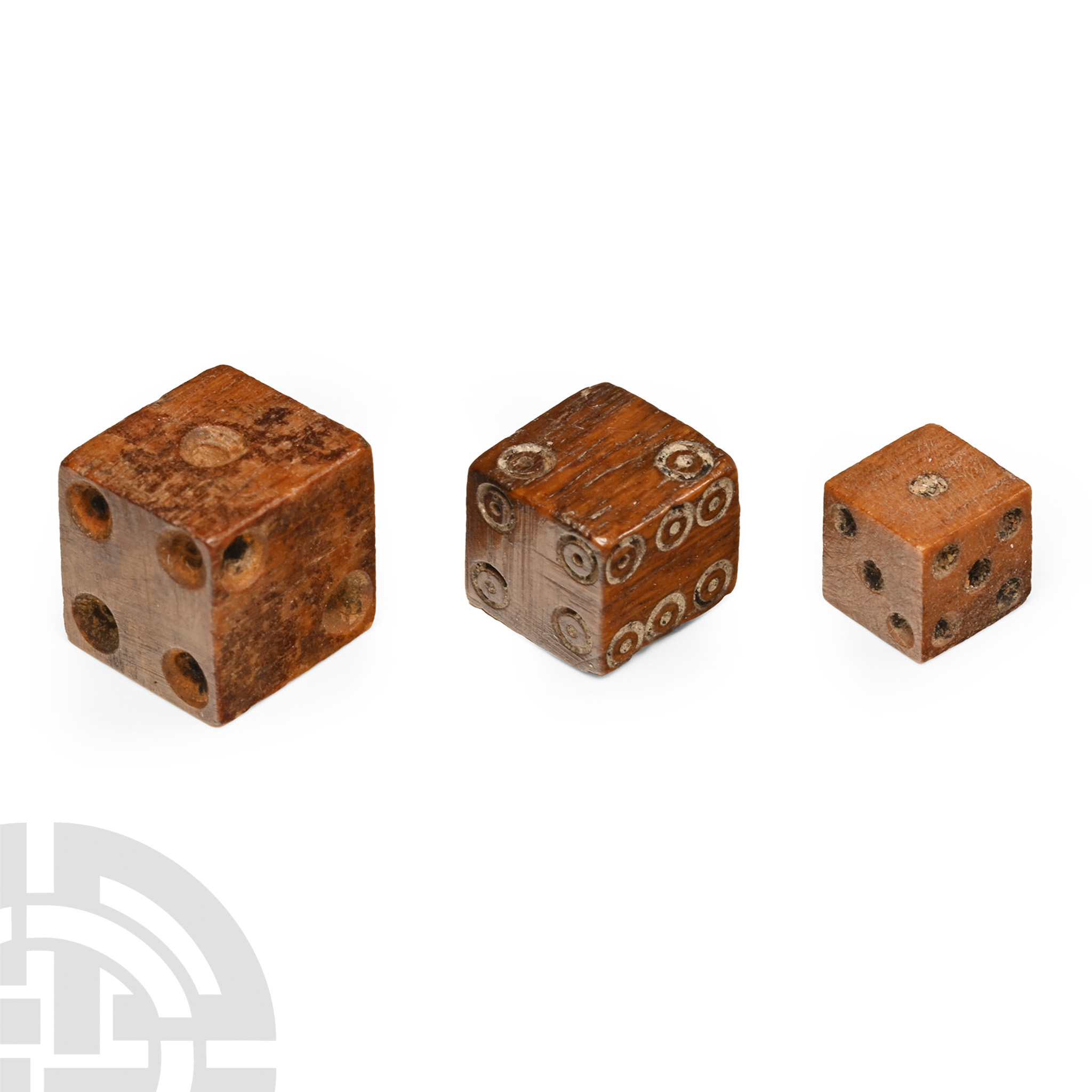 Medieval Bone Gaming Dice Set