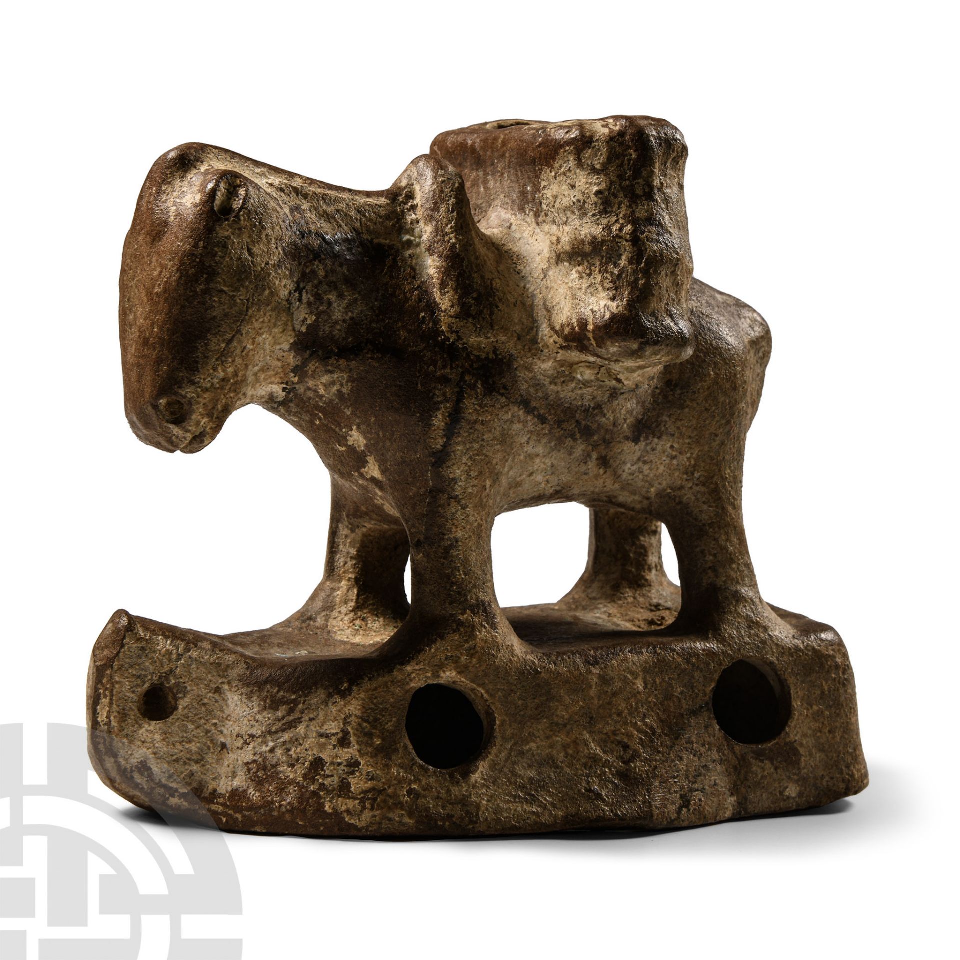Western Asiatic Ceramic Donkey Children's Toy - Image 3 of 3