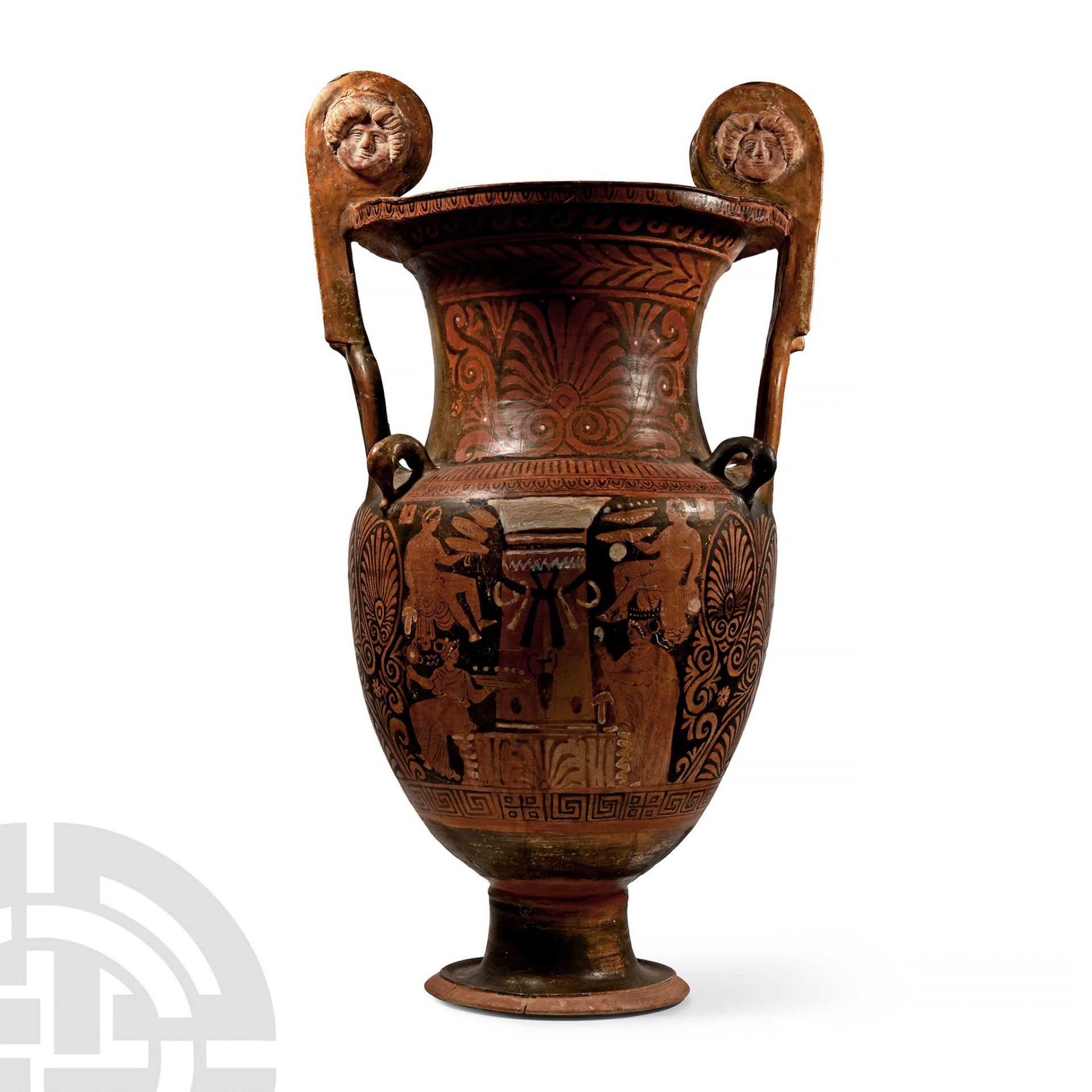 Monumental Apulian Red-Figure Volute Krater Attributed to the Licurgus Painter - Bild 8 aus 8