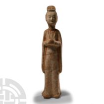 Chinese Tang Standing Figure