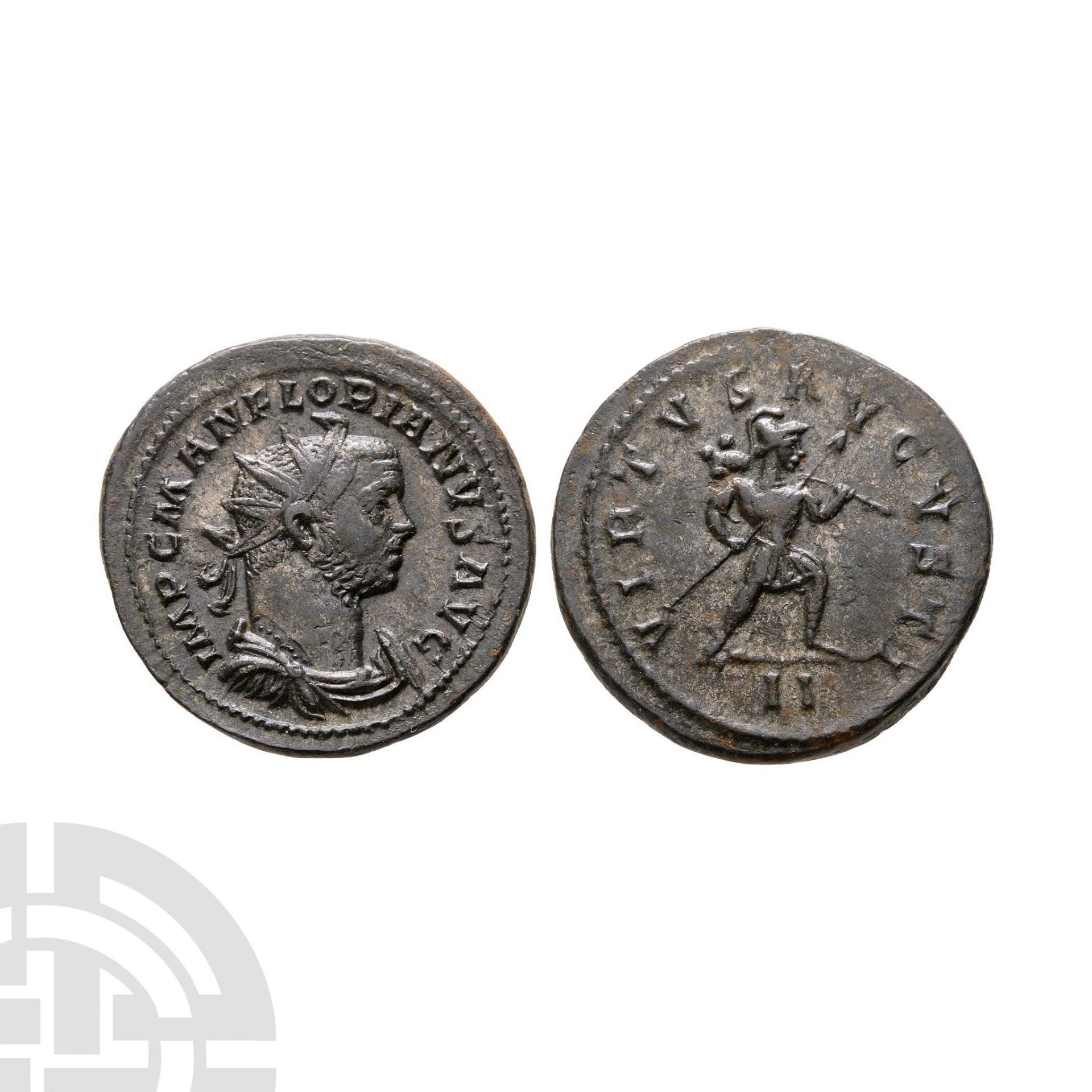 Ancient Roman Imperial Coins - Florian - Mars AE Antoninianus