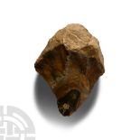 Stone Age Twydall Knapped Flint Proto-Handaxe