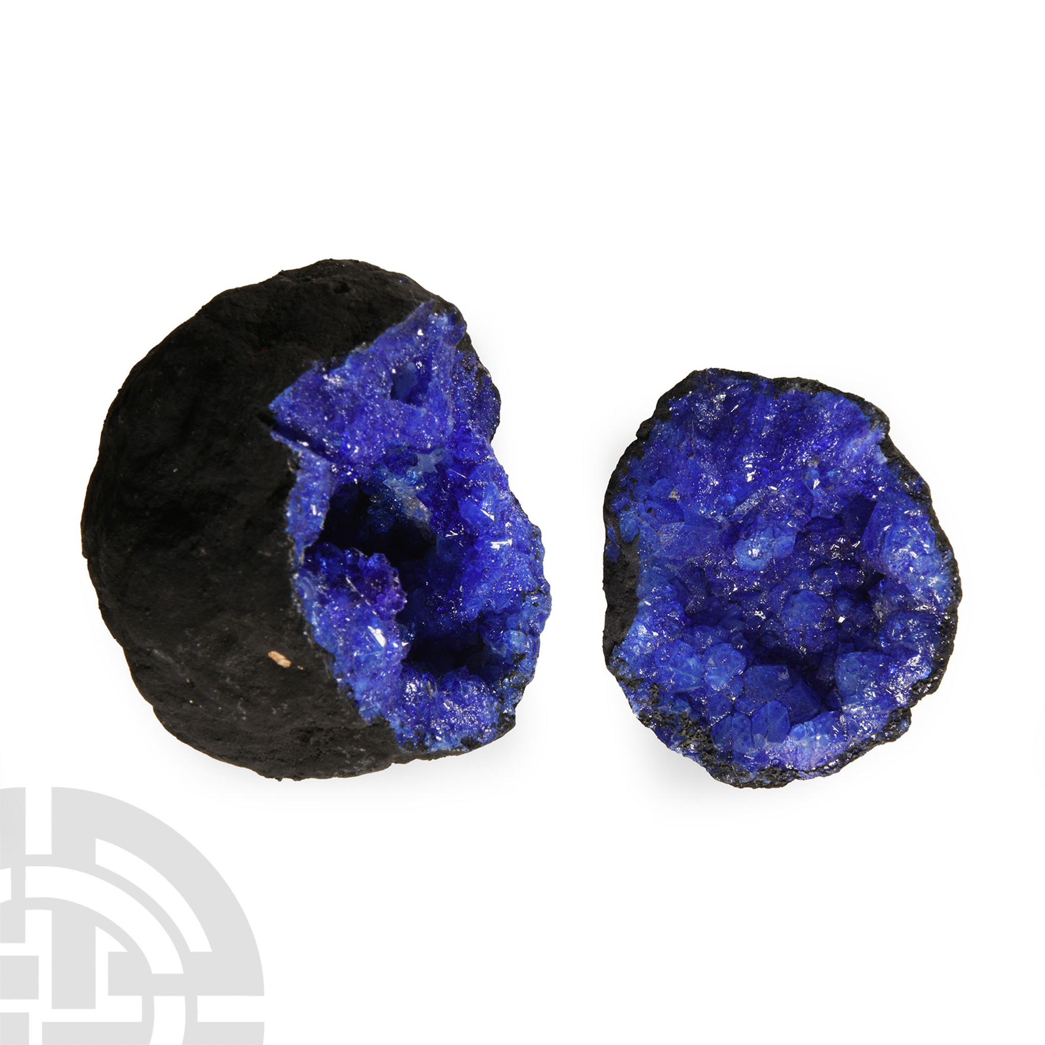 Natural History - Blue Quartz Crystal Nodule.