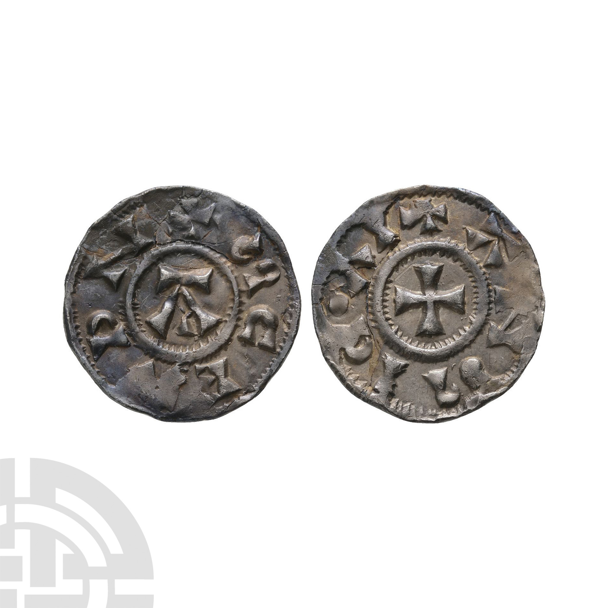 Viking Coins - Danish East Anglia - St Edmund - Memorial Coinage AR Penny