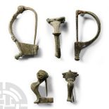 Roman Bronze Bow Brooch Collection