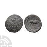 Celtic Iron Age Coins - Catuvellauni - Cunobelin - Stepping Horse AE Unit