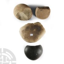 Native American Smoothing Stone Group