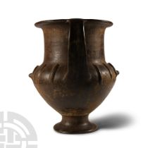 Villanovan Impasto Handled Amphora