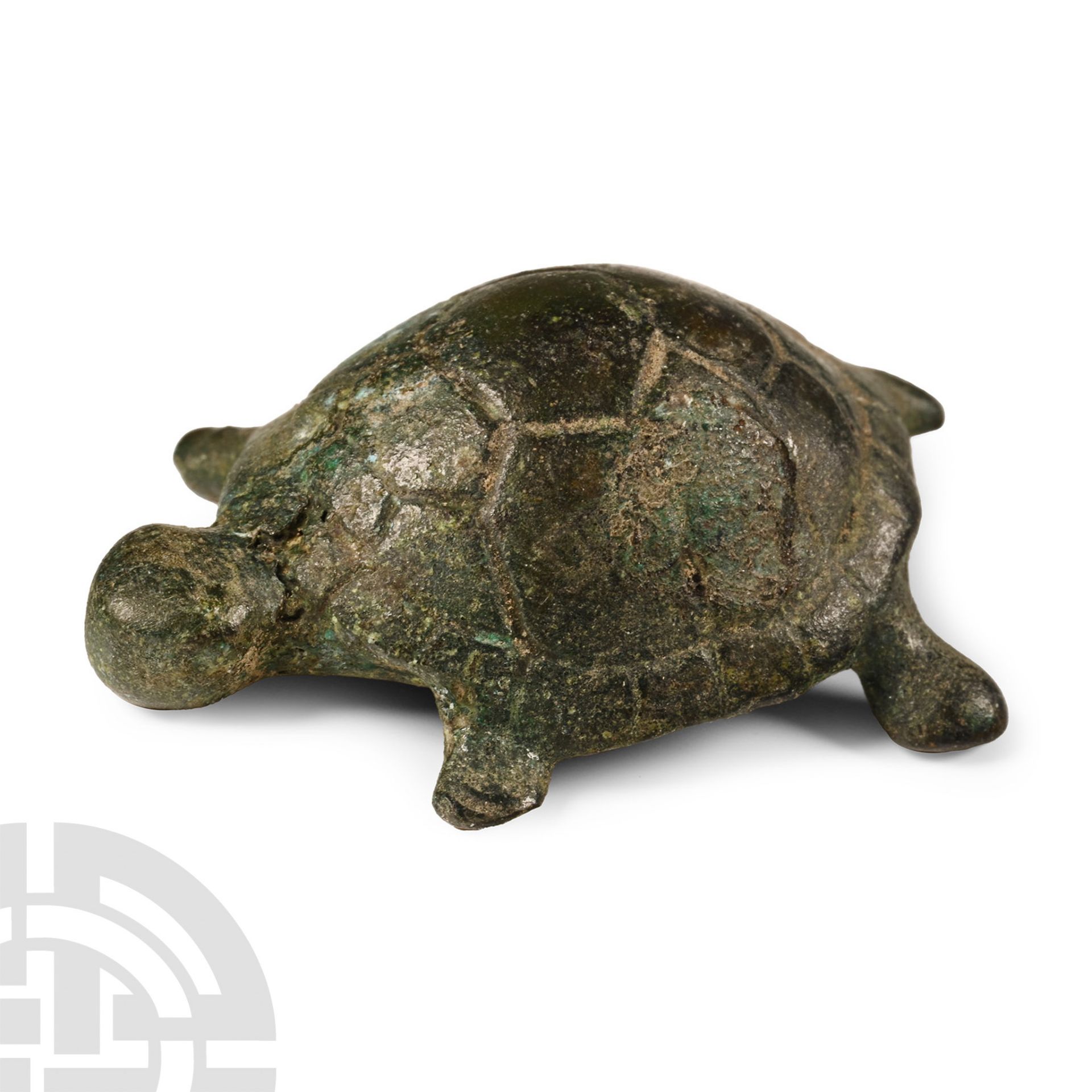 Roman Bronze Tortoise Statuette