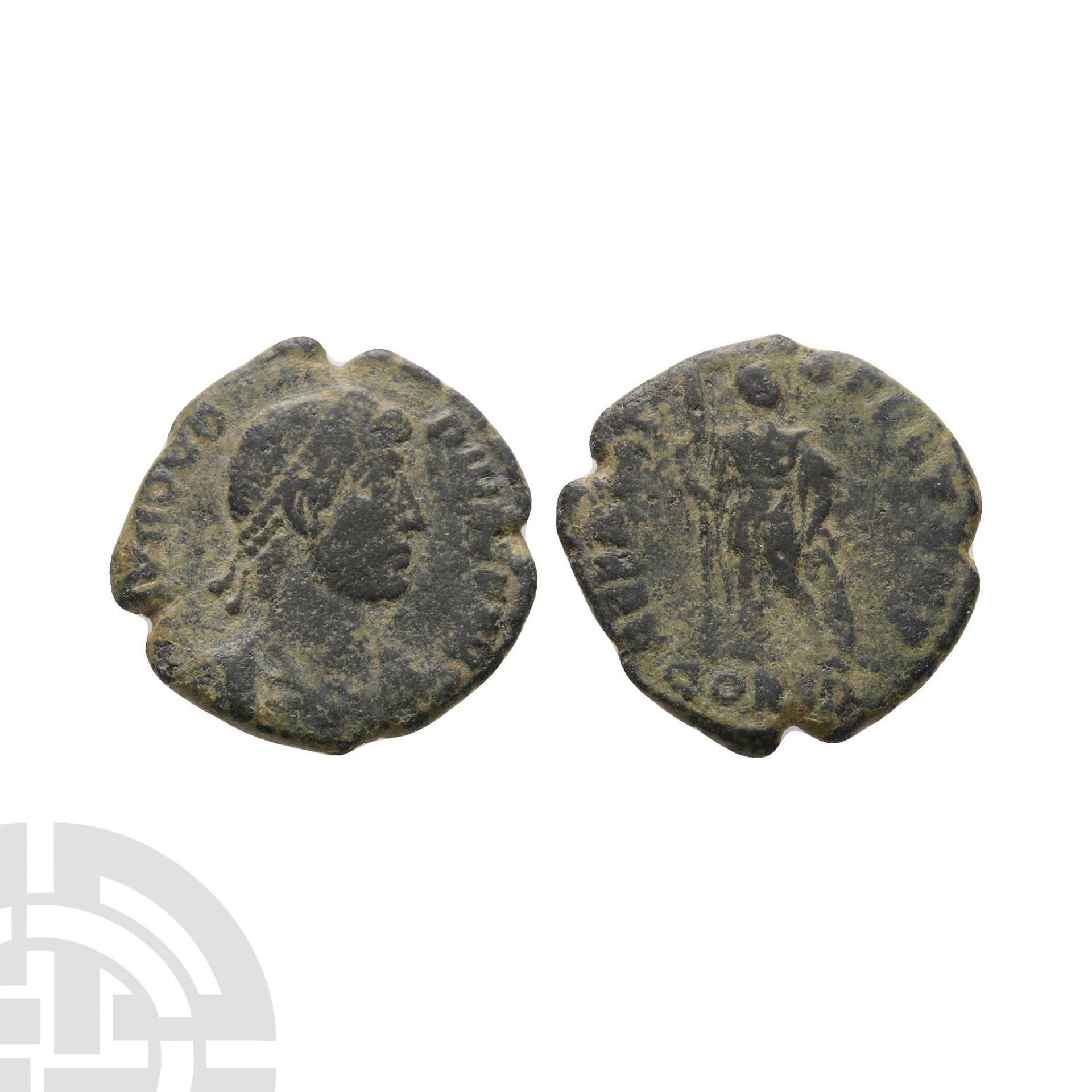 Ancient Roman Imperial Coins - Procopius - Emperor Standing AE3/4