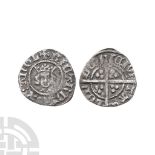 English Medieval Coins - Richard II - London - AR Halfpenny