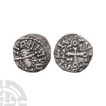 Anglo-Saxon Coins - Primary Phase - Series F - AR Pelleted Helmet Sceatta