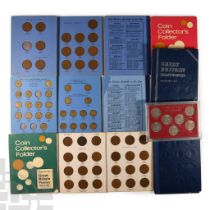 English Milled Coins - Various Coin Set Folder Group [7]