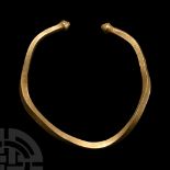 Bronze Age Child's Gold Bracelet