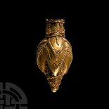 Byzantine Gold Staff Finial