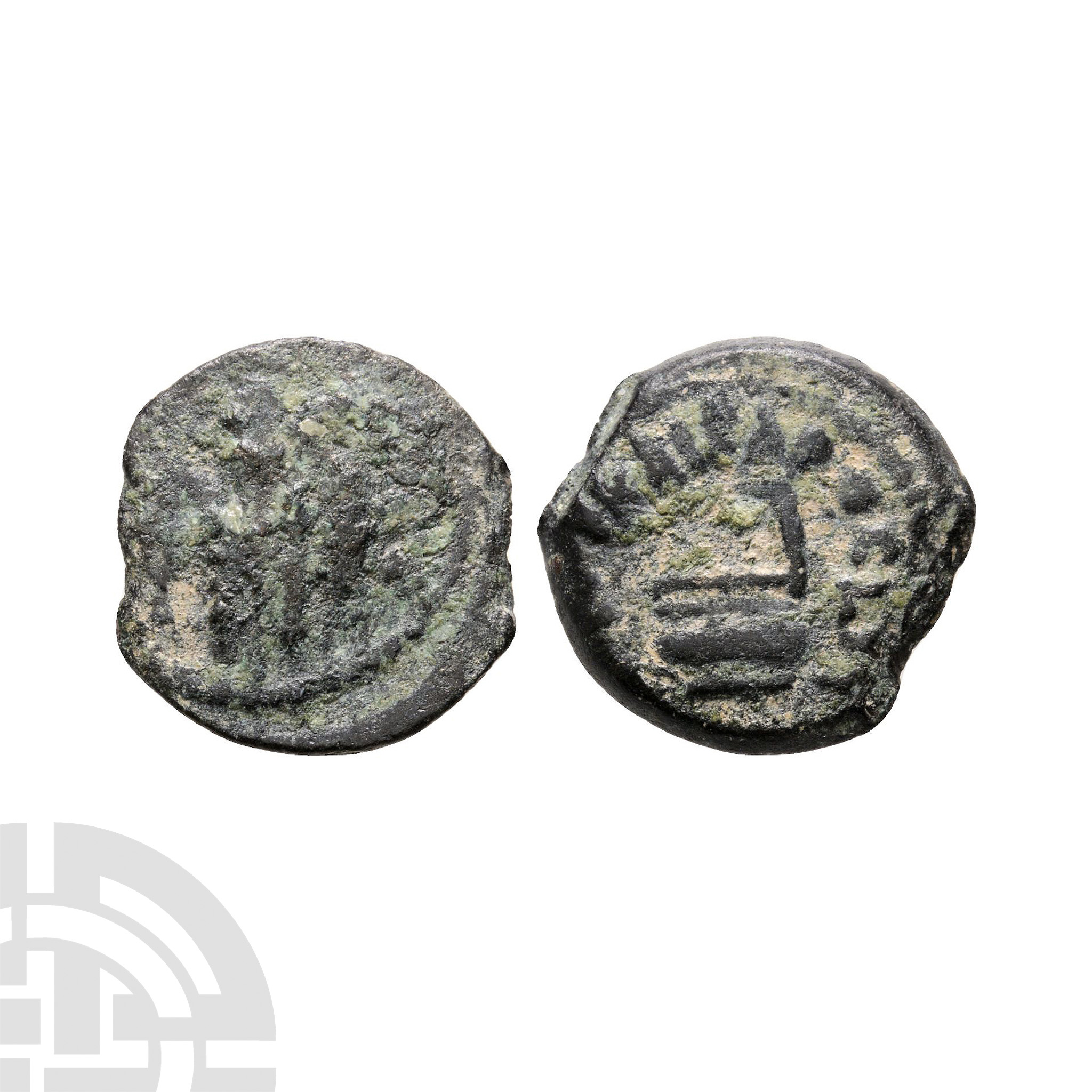 Ancient Roman Provincial Coins - Pontius Pilate - Jerusalem AE Prutot