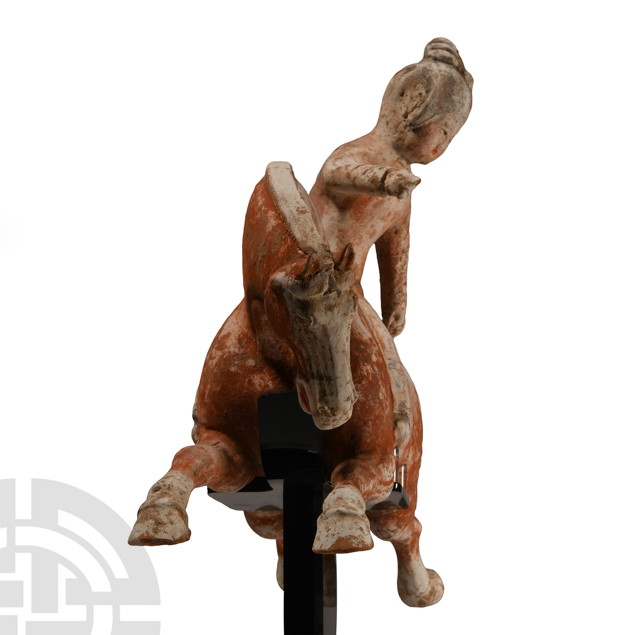 Chinese Tang Terracotta Polo Player - Image 5 of 5