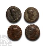 Ancient Roman Imperial Coins - Mixed AE As and Dupondius Group [4]