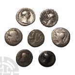 Ancient Roman Imperial Coins - Mixed AR Denarius Group [7]