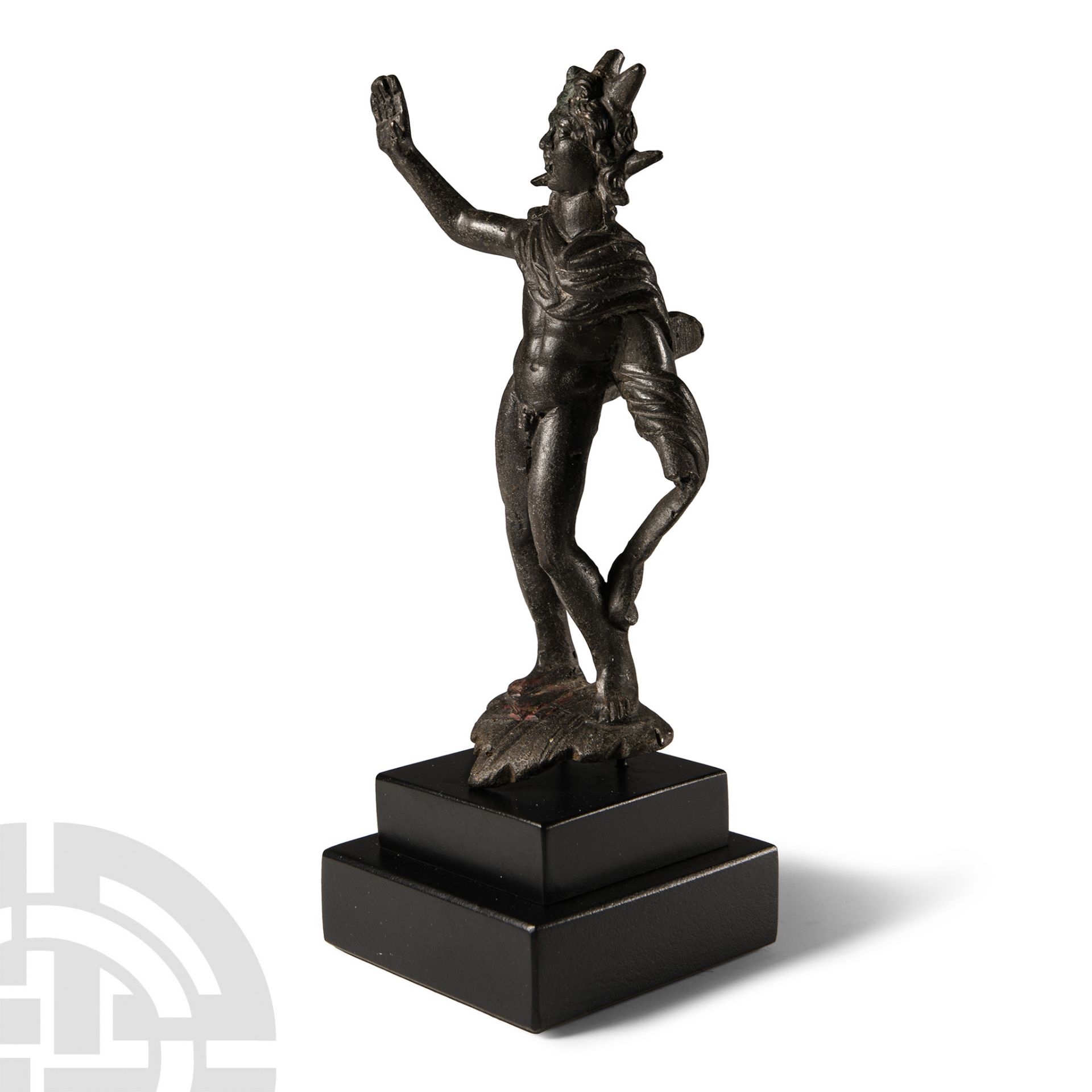 Roman Bronze Statuette of Helios-Alexander